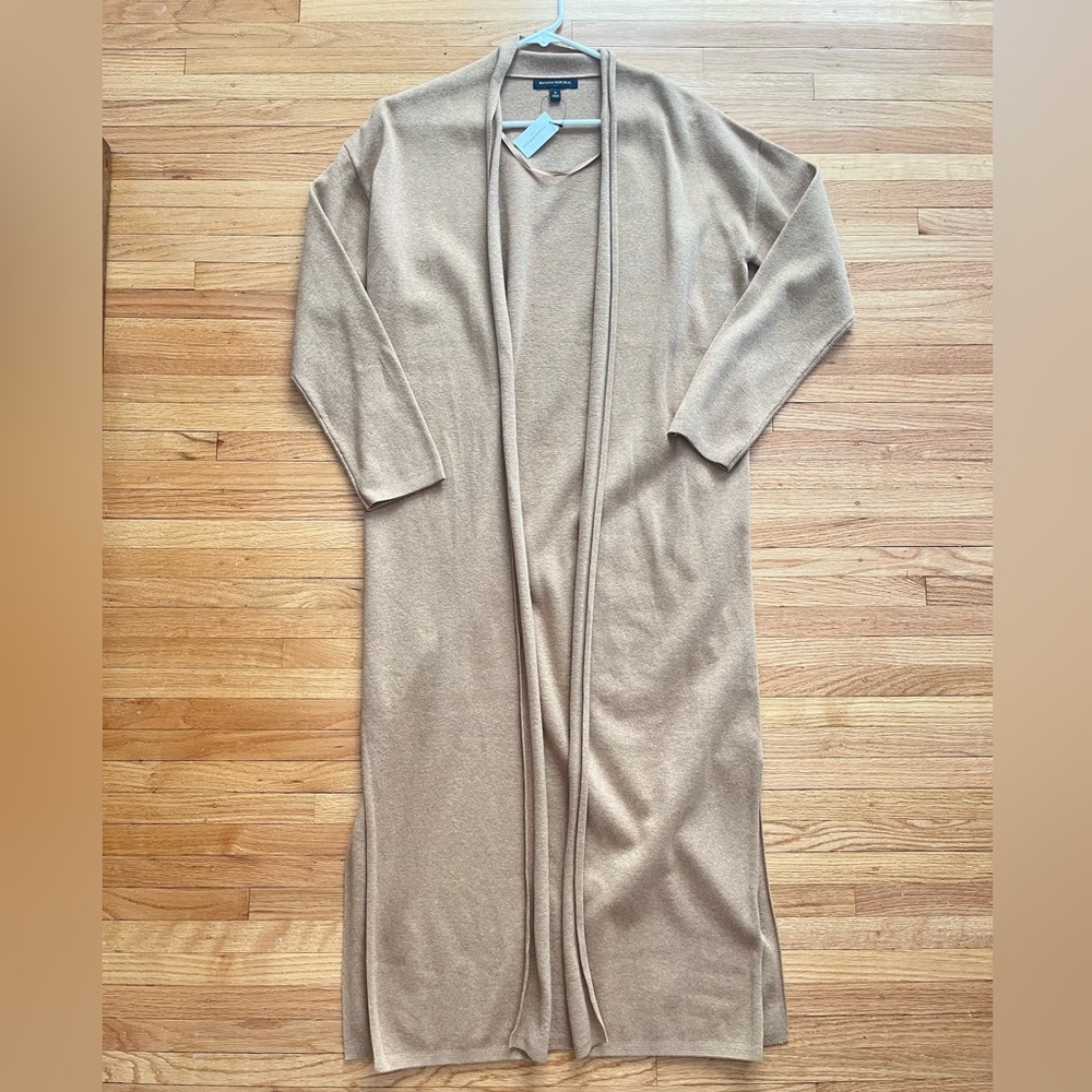 Banana Republic Open-Front Duster Cardigan NWT